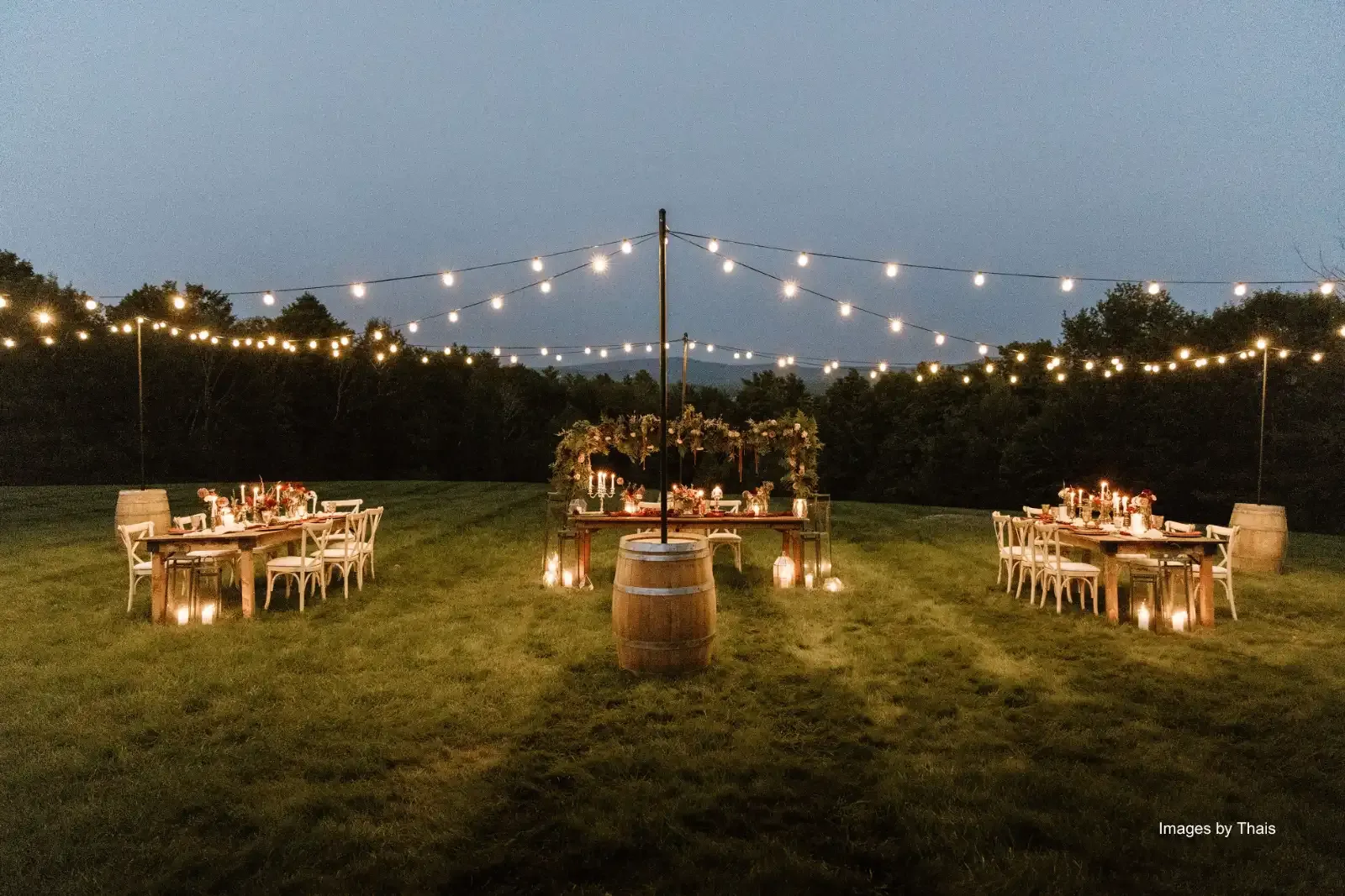 Outdoor overhead lighting